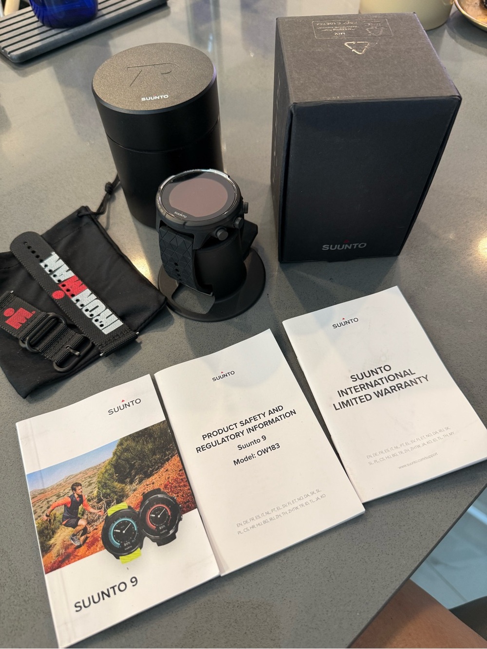 Suunto 9 Black GPS Sports Watch - Black